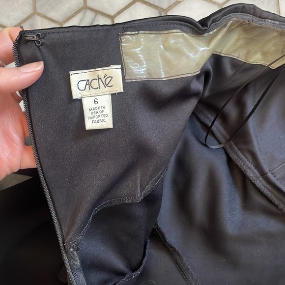 Little Black Strapless Dress - Picture 4 of 5